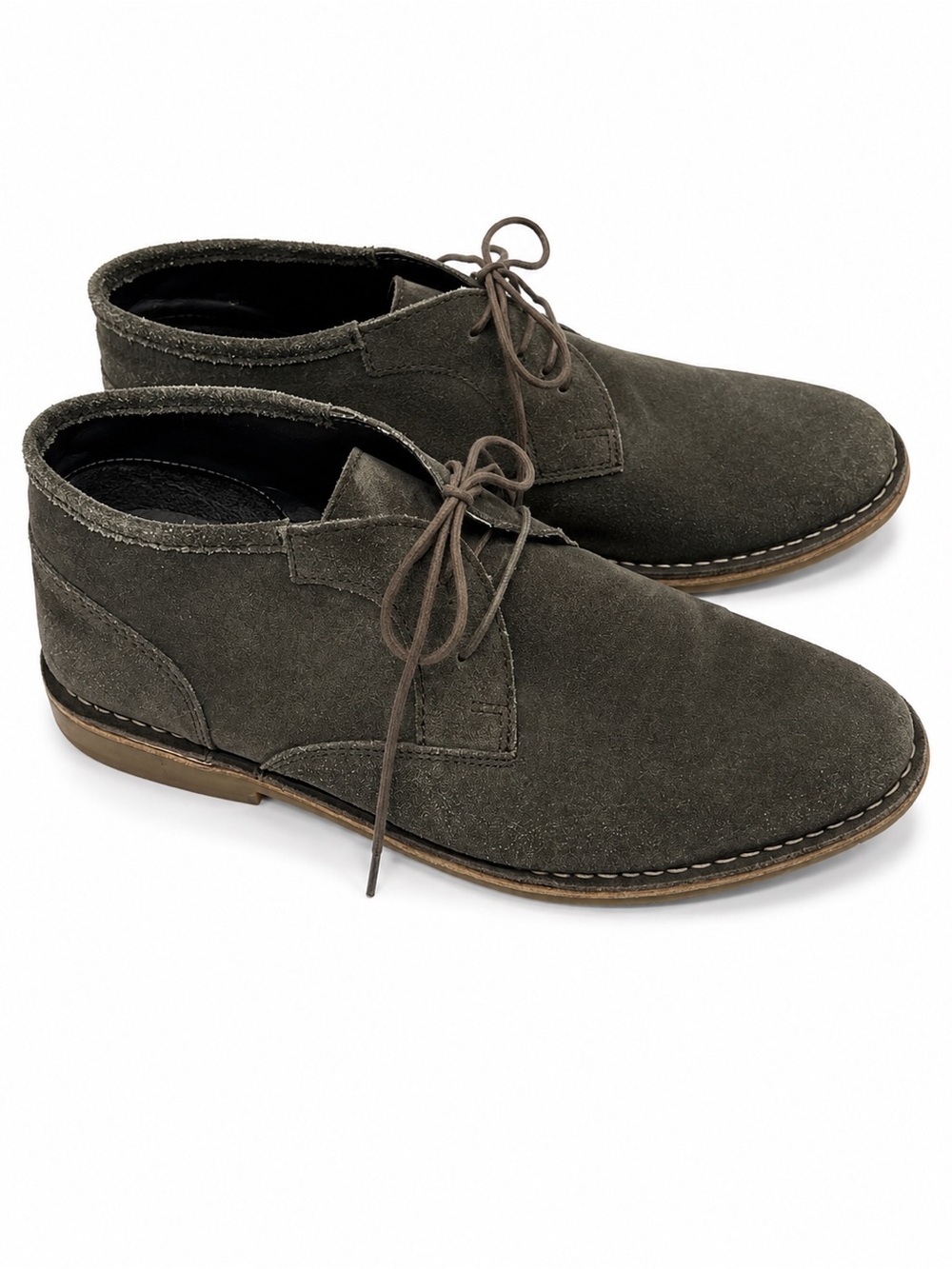 Kenneth Cole Reaction Olive Suede Chukka Boots